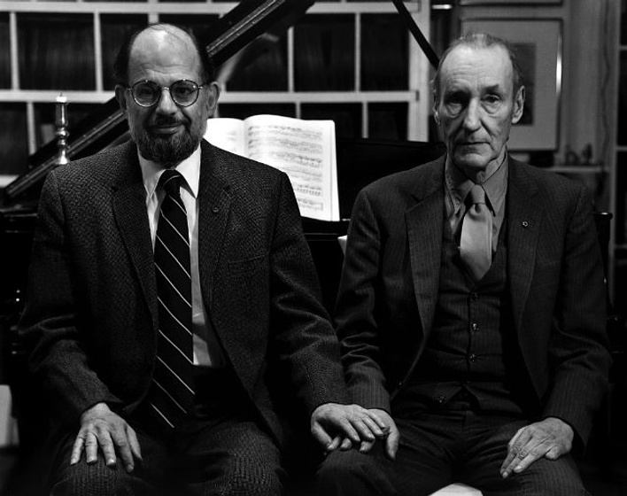 William S. Burroughs y Allen Ginsberg en William S. Burroughs: A Man Within