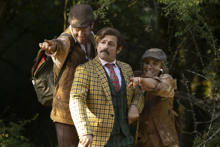 Anabel Alonso y Eduard Soto en Campamento Garra de Oso