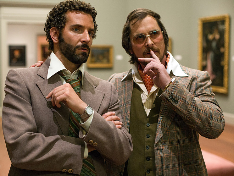 Christian Bale y Bradley Cooper en La Gran Estafa Americana