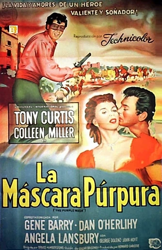 Poster de La Máscara Púrpura
