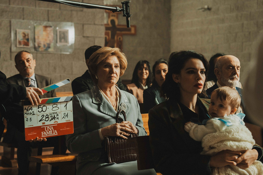 Diana Peñalver y Claudia Traisac en una-familia