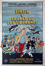 poster of movie Tintín en el lago de los tiburones