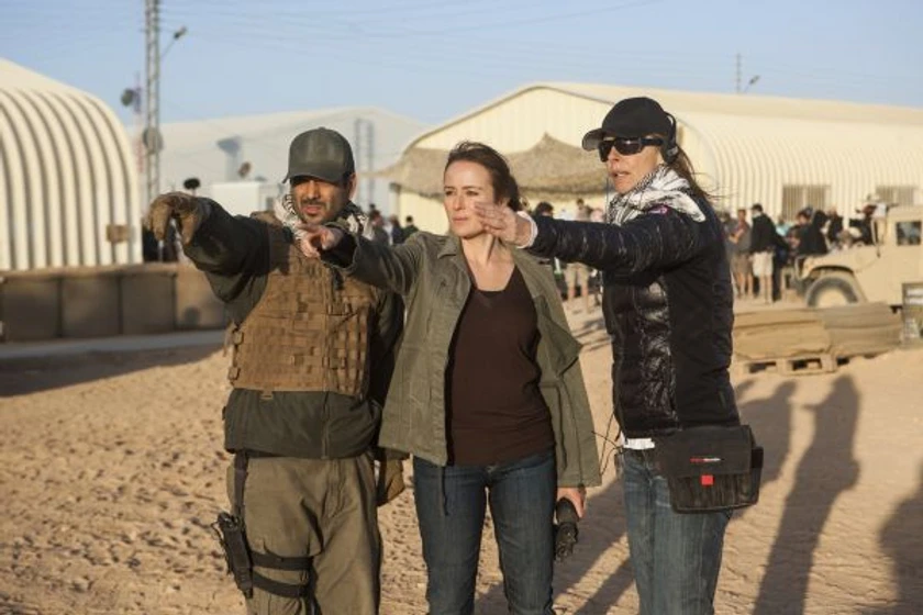 Kathryn Bigelow y Jennifer Ehle en la-noche-mas-oscura