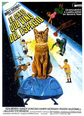 Poster de El Gato que Vino del Espacio