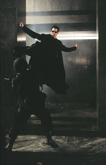 Keanu Reeves en Matrix