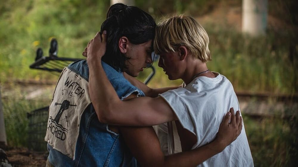 Phillip Lewitski y Joshua Odjick en wildhood