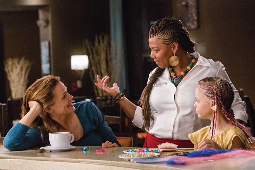 Jennifer Garner, Queen Latifah y Brighton Sharbino en Los Milagros del cielo