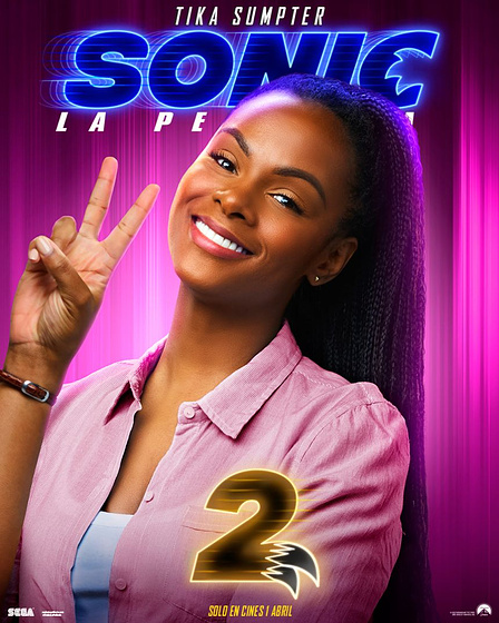 Imagen de Sonic 2. La Película (Cartel personajes español)