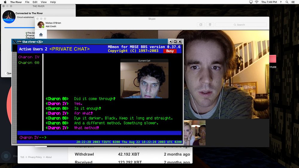 Colin Woodell en Eliminado: Dark web