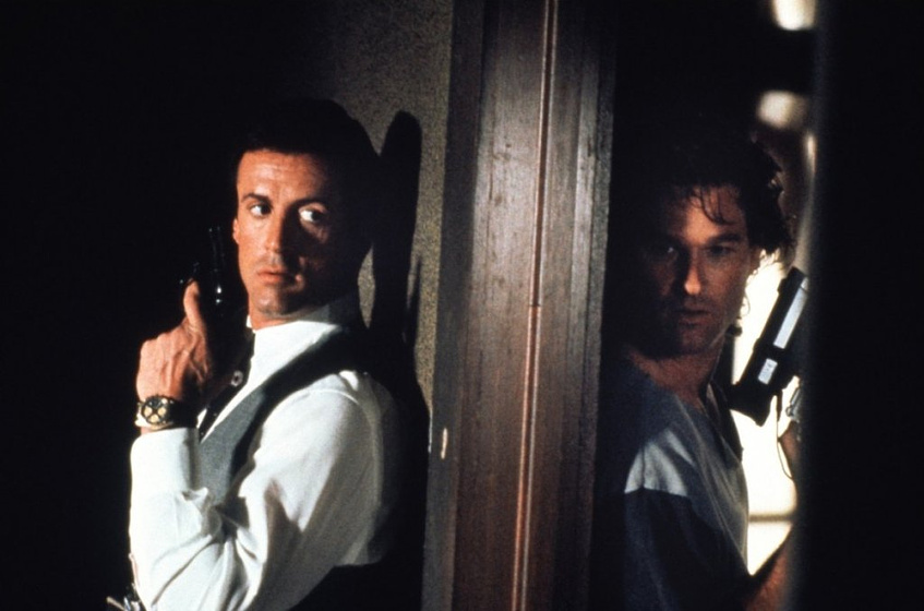 Kurt Russell y Sylvester Stallone en Tango y Cash