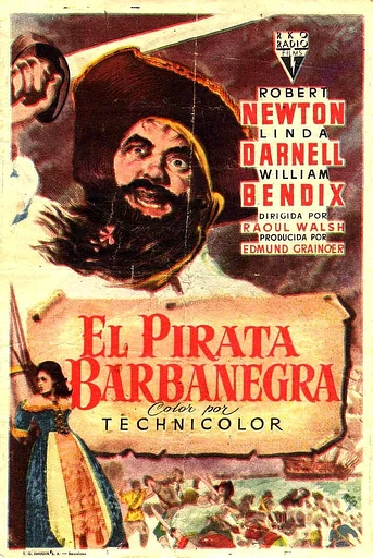 Poster de El Pirata Barbanegra