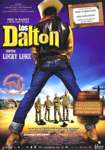 Poster de Los Dalton contra Lucky Luke
