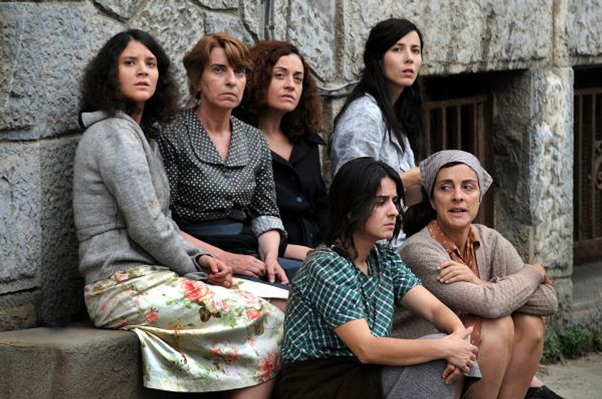 Bárbara Goenaga, Estíbaliz Gabilondo y Amaia Lizarralde en Estrellas que alcanzar