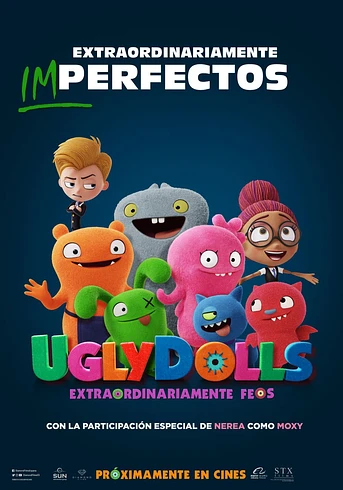 Poster de UglyDolls. Extraordinariamente Feos
