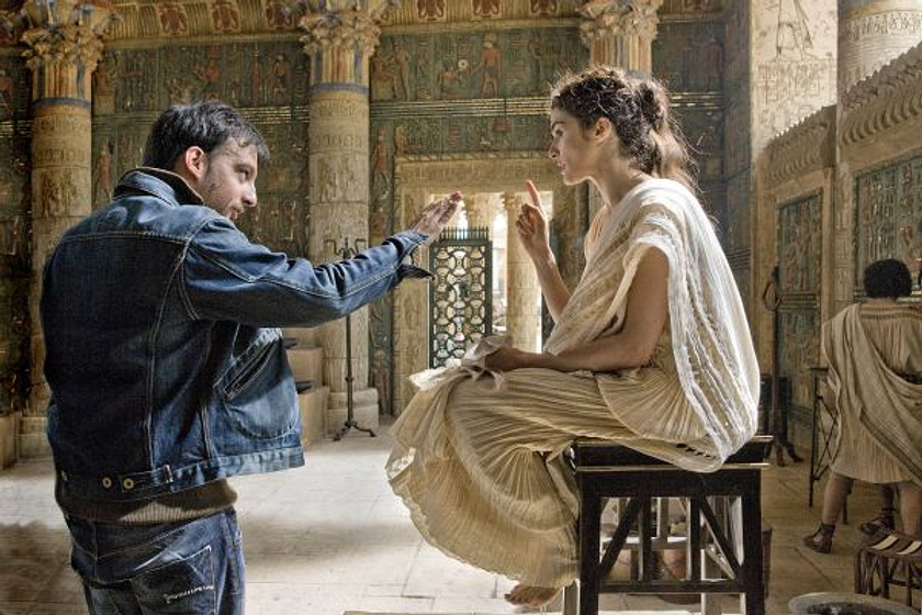Alejandro Amenábar y Rachel Weisz en Ágora