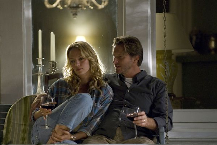 Uma Thurman y Brett Cullen en La Vida ante sus ojos