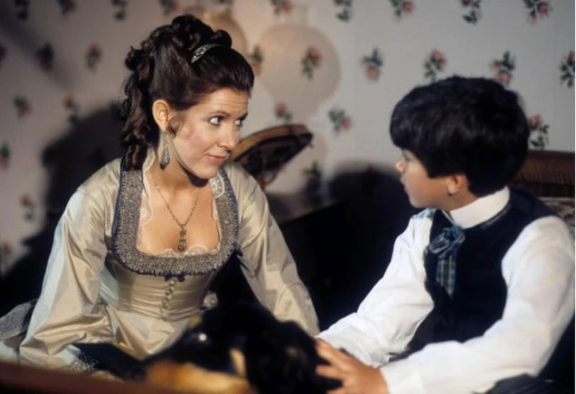 Carrie Fisher en frankenstein-1984