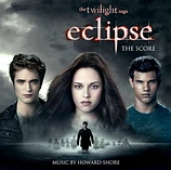 Carátula de la banda de sonido de La saga Crepúsculo: Eclipse, The Score