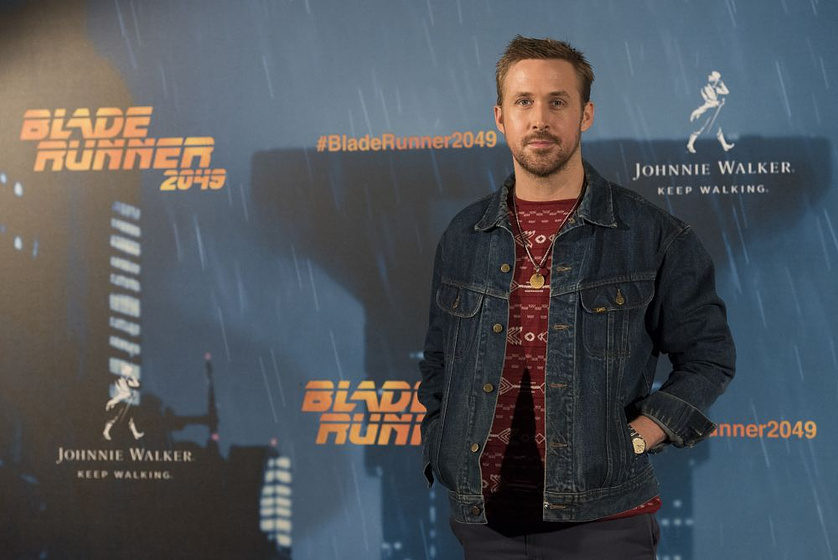 Ryan Gosling en Blade Runner 2049 (Photocall en Madrid. Septiembre 2017)