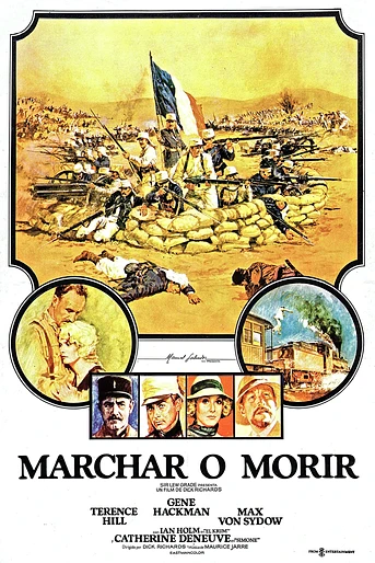 Poster de Marchar o morir