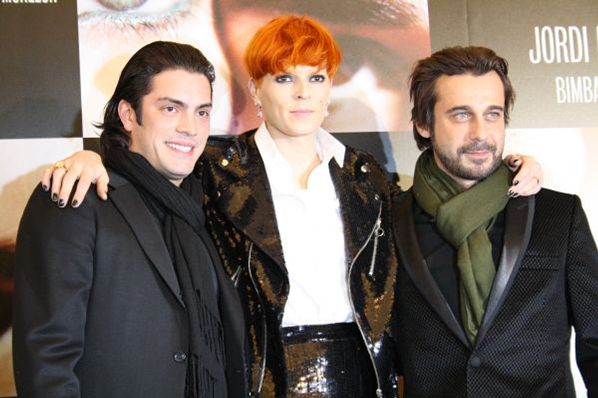 Jordi Mollà y Isaac de los Reyes en El Cónsul de Sodoma (PREMIERE.MADRID.DIC09)