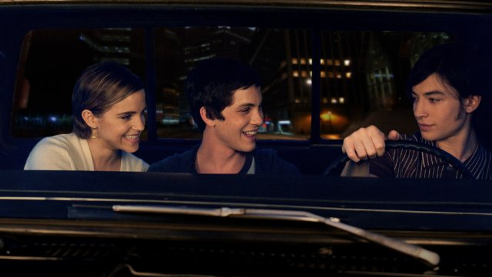 Emma Watson, Logan Lerman y Ezra Miller en Las Ventajas de Ser un Marginado