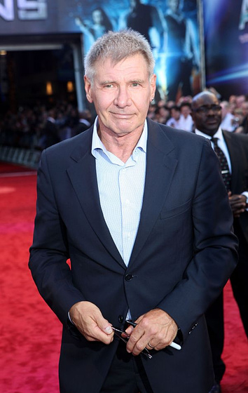 Harrison Ford [I] en Cowboys & Aliens (Premiere en Londres. Agosto 2011)
