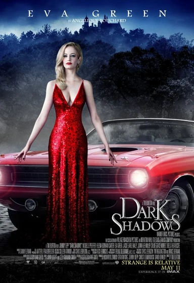 Eva Green en Sombras tenebrosas (Poster promocional)
