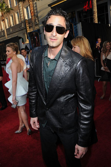 Adrien Brody en Iron Man 2 (Premiere en Los Angeles. Abril 2010)