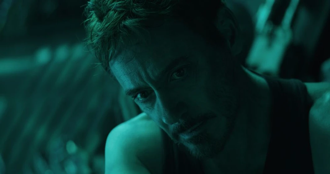 Robert Downey Jr. en vengadores-endgame