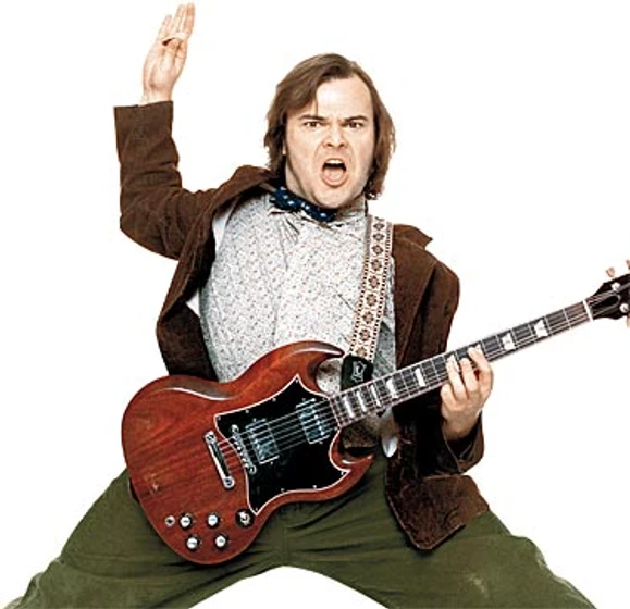 Jack Black en escuela-de-rock