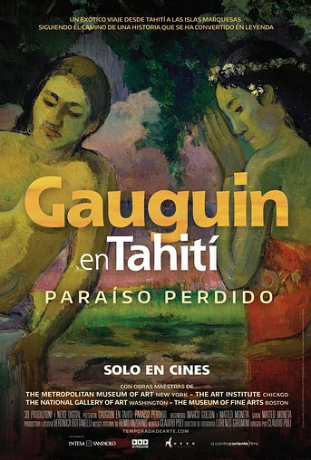 Poster de Gauguin en Tahití. Paraíso perdido