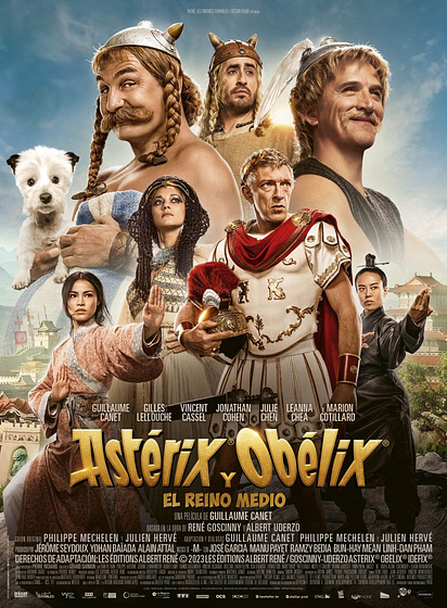 Imagen de Astérix y Obélix y el Reino Medio (Cartel final español)