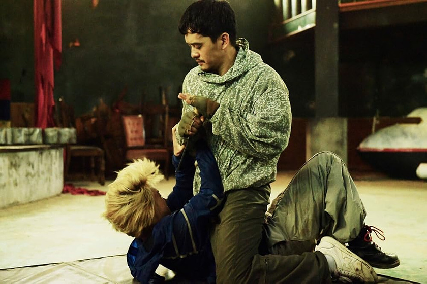 Sôsuke Ikematsu y Saori Izawa en Baby Assassins: Nice Days