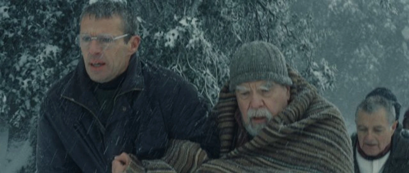 Lambert Wilson y Michael Lonsdale en De Dioses y Hombres