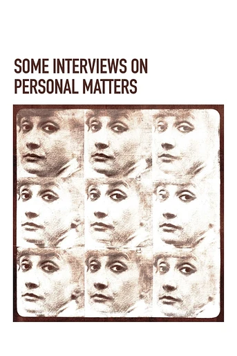 Poster de Some Interviews on Personal Matters