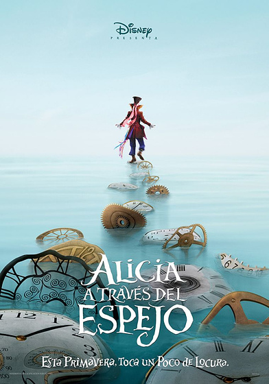 Imagen de Alicia a través del espejo (Cartel teaser español)