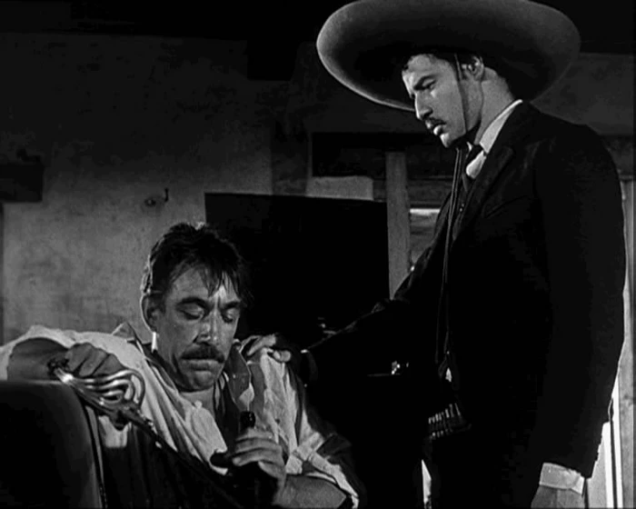 Marlon Brando y Anthony Quinn en viva-zapata