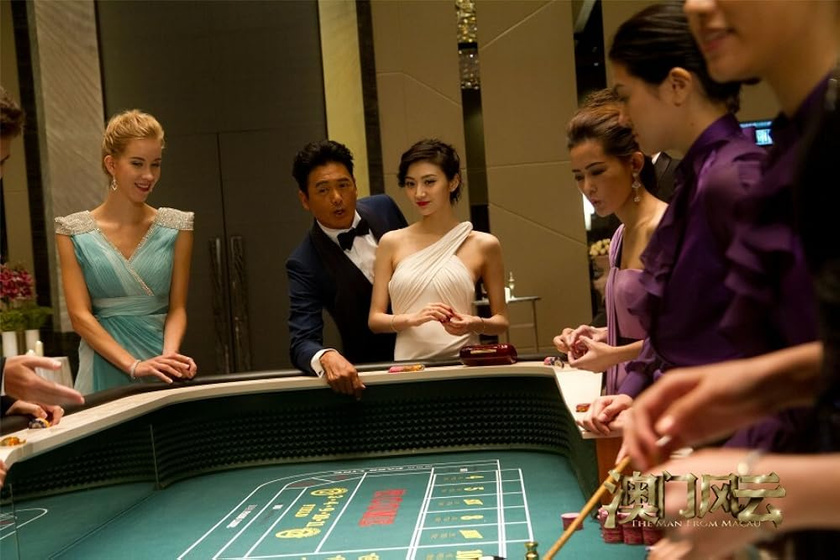 Yun-Fat Chow y Tian Jing en from-vegas-to-macau