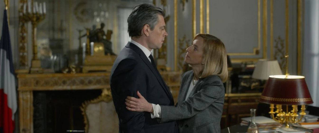 Léa Drucker y Benjamin Biolay en el-mundo-de-ayer