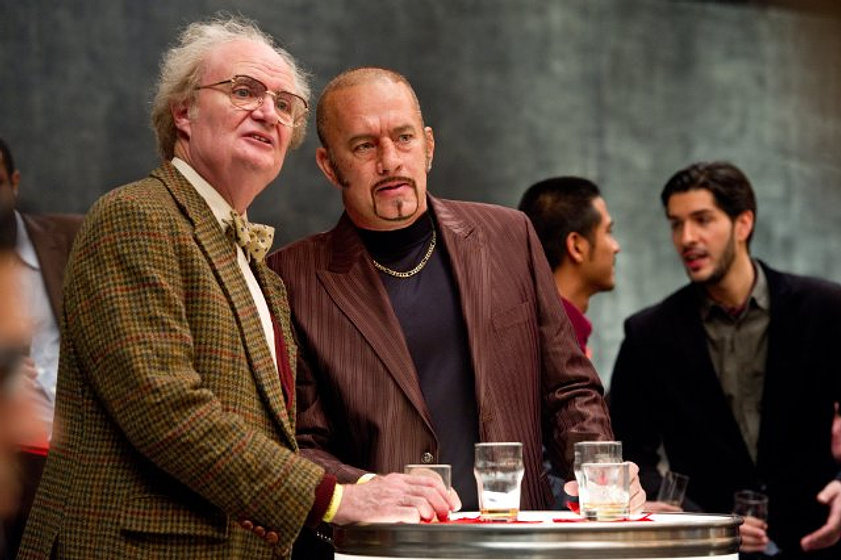 Tom Hanks y Jim Broadbent en El Atlas de las nubes