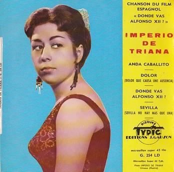 Carátula de la banda de sonido de ¿Dónde vas, Alfonso XII?