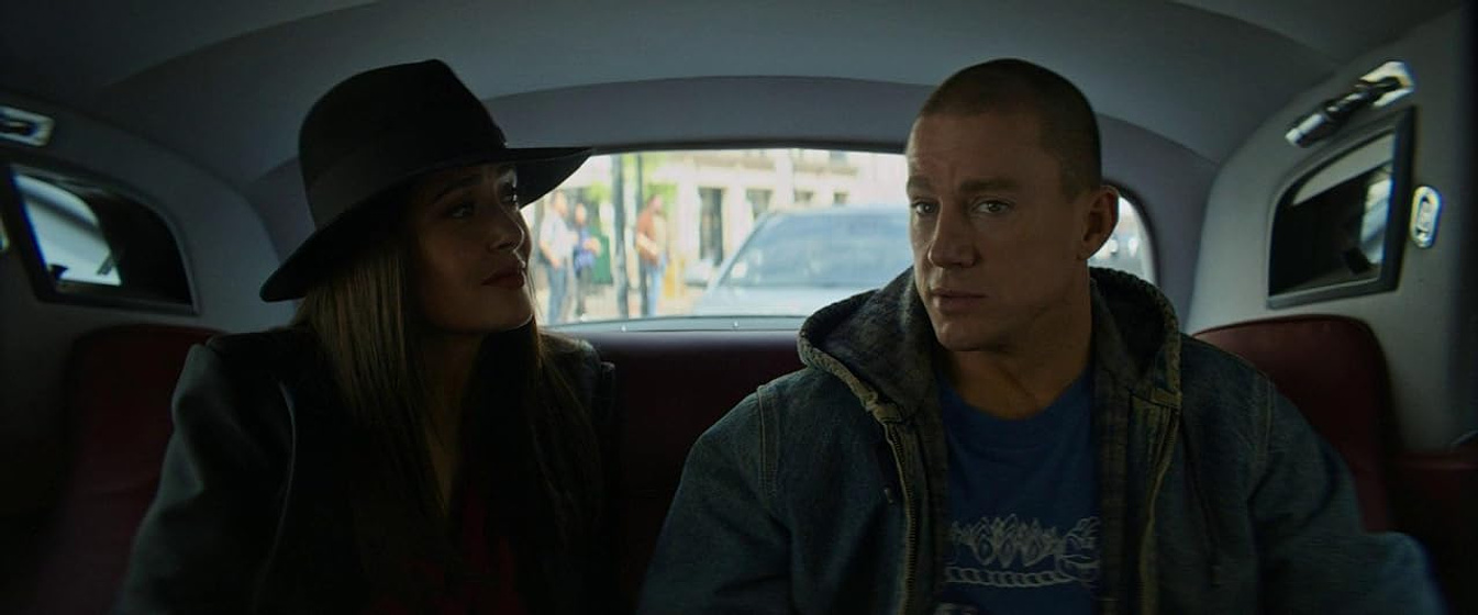 Salma Hayek y Channing Tatum en El Último Baile de Magic Mike