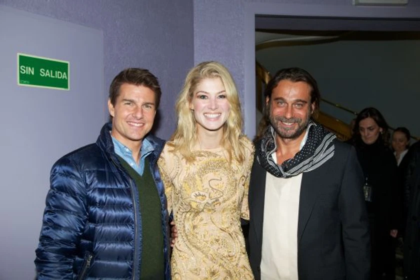 Tom Cruise, Jordi Mollà y Rosamund Pike en Jack Reacher (Premiere en Madrid. Diciembre 2012)