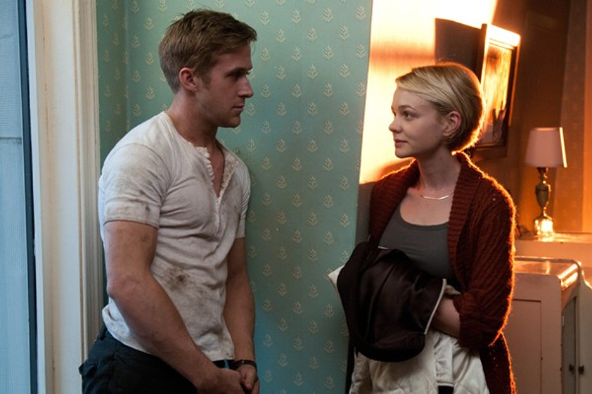 Ryan Gosling y Carey Mulligan en Drive