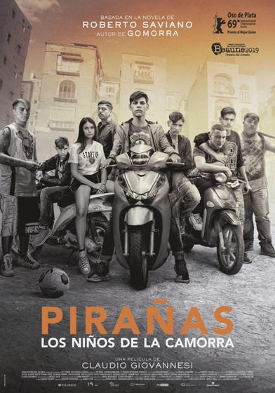 Imagen de piranas-los-ninos-de-la-camorra (Cartel español)