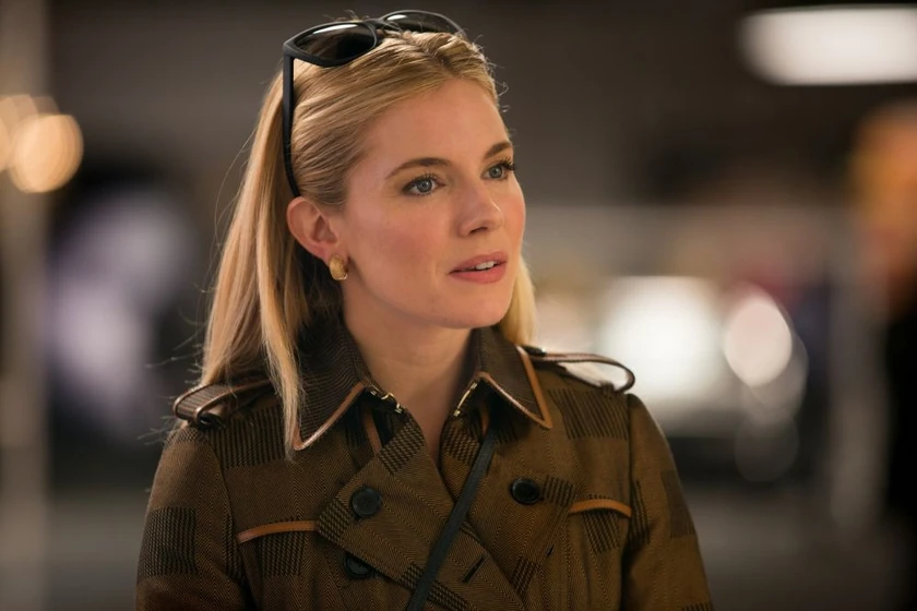 Sienna Miller en Negocios con resaca