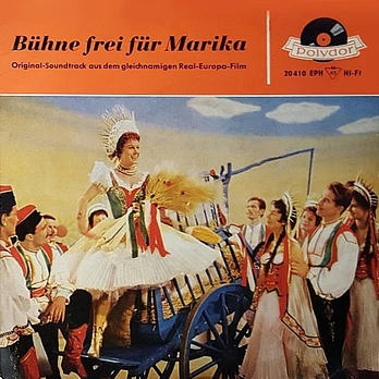 Carátula de la banda de sonido de Bühne frei für Marika