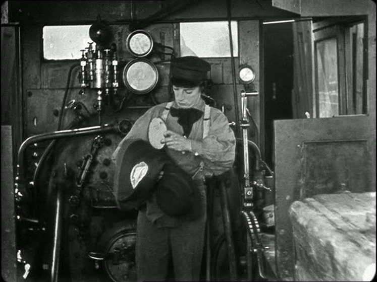 Buster Keaton en El Maquinista de la General