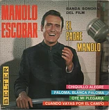 Carátula de la banda de sonido de El Padre Manolo